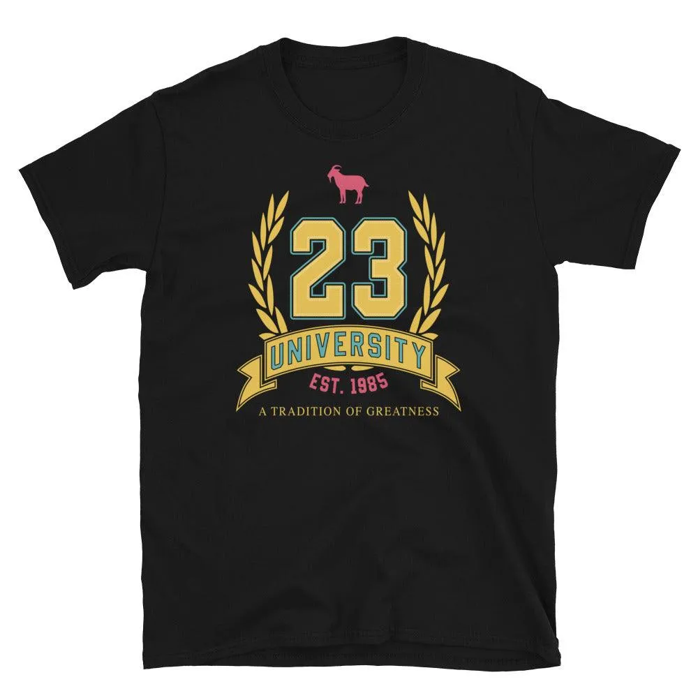 23 University GOAT Shirt To Match Air Jordan 1 Zoom CMFT Anthracite