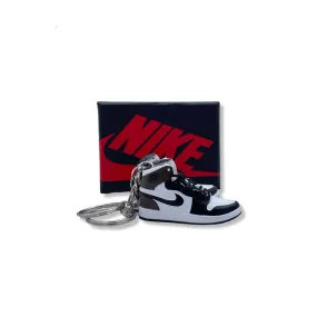 3D Sneaker Keychain- Air Jordan 1 High Dark Mocha Pair