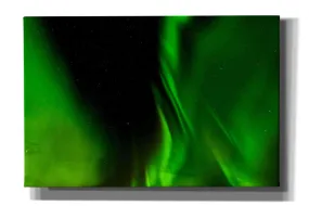 'A Beautiful Green Aurora Borealis' by Epic Portfolio, Giclee Canvas Wall Art