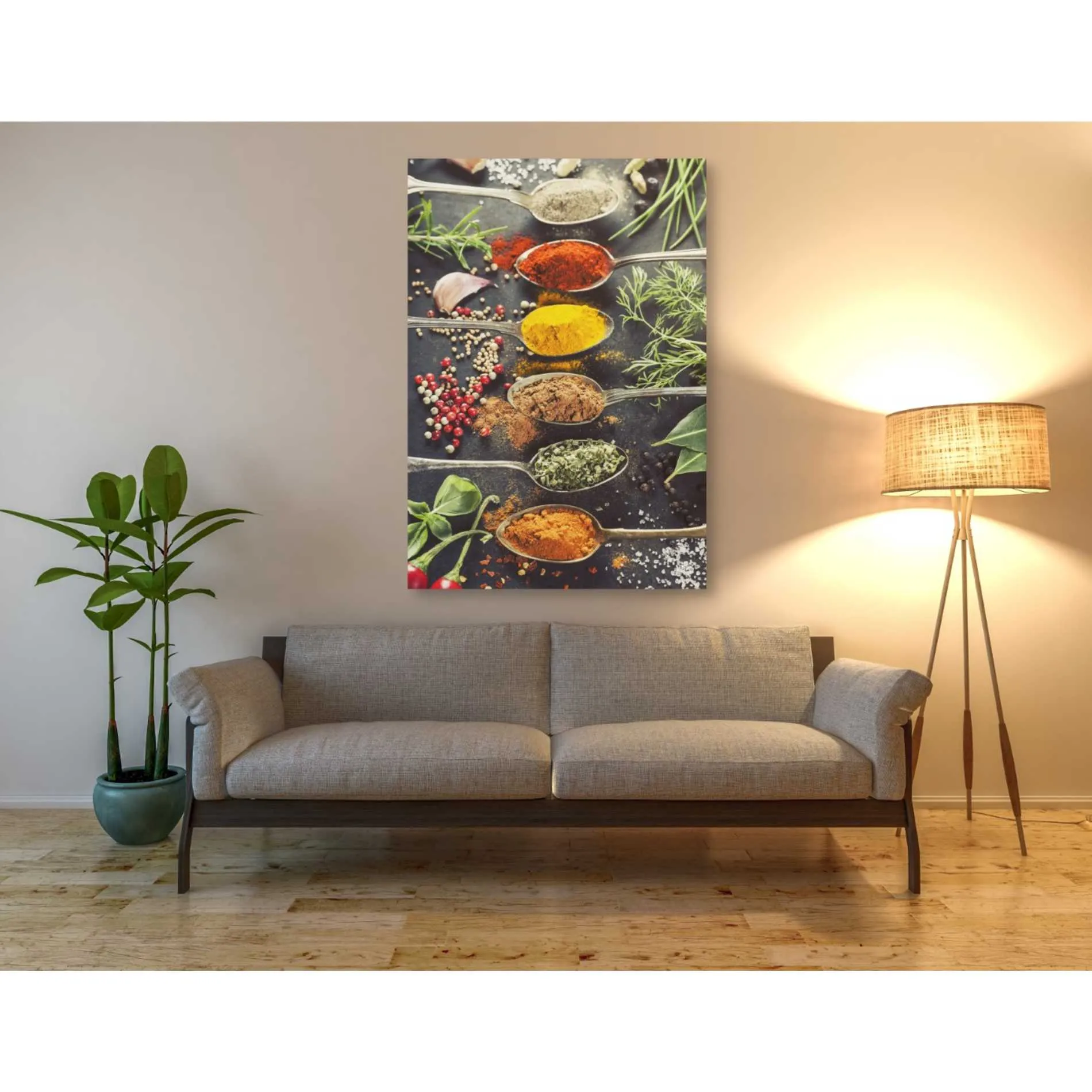 'A Pinch of Spice' Canvas Wall Art