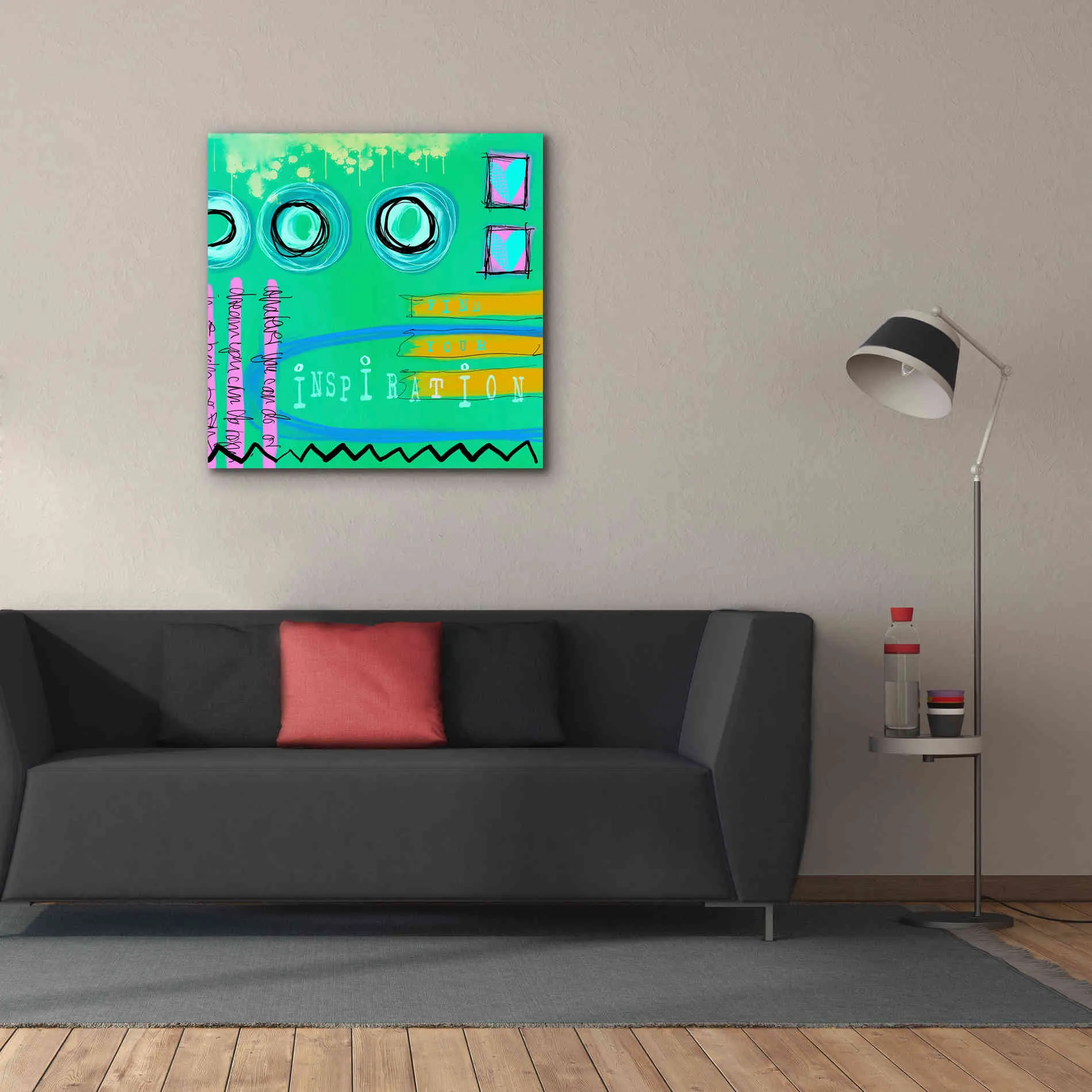 'Abstract Inspiration' by Andrea Haase Giclee Canvas Wall Art