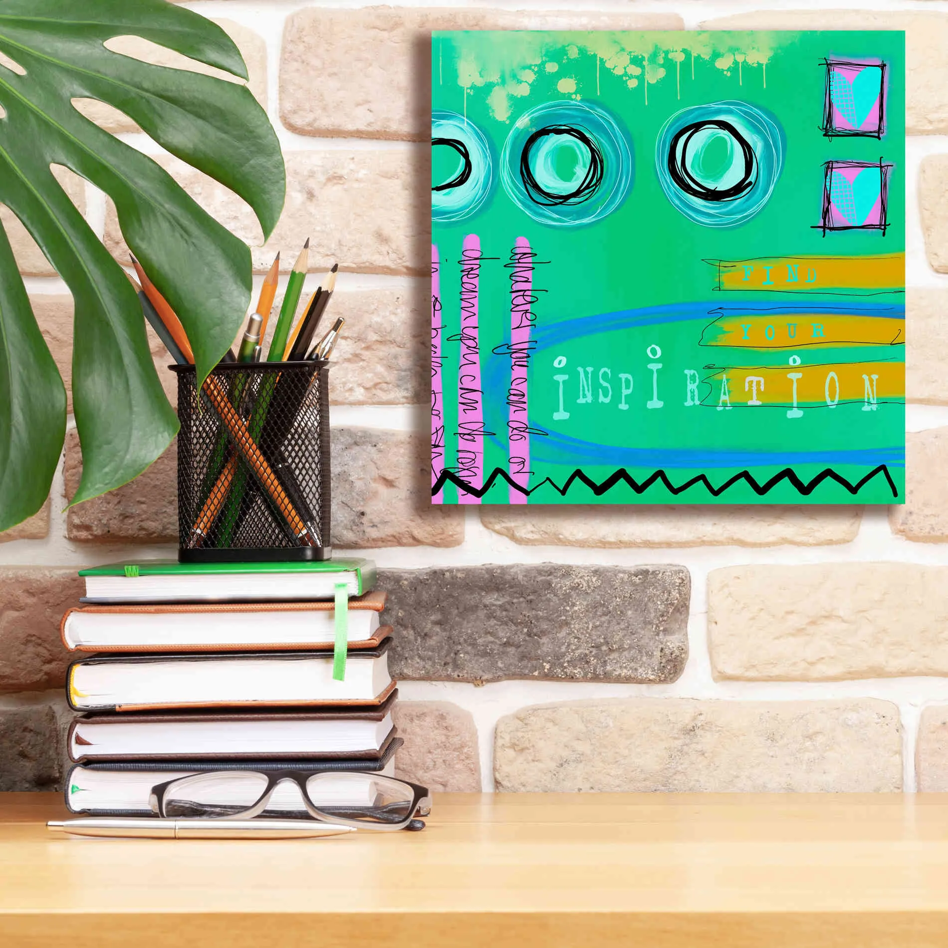 'Abstract Inspiration' by Andrea Haase Giclee Canvas Wall Art