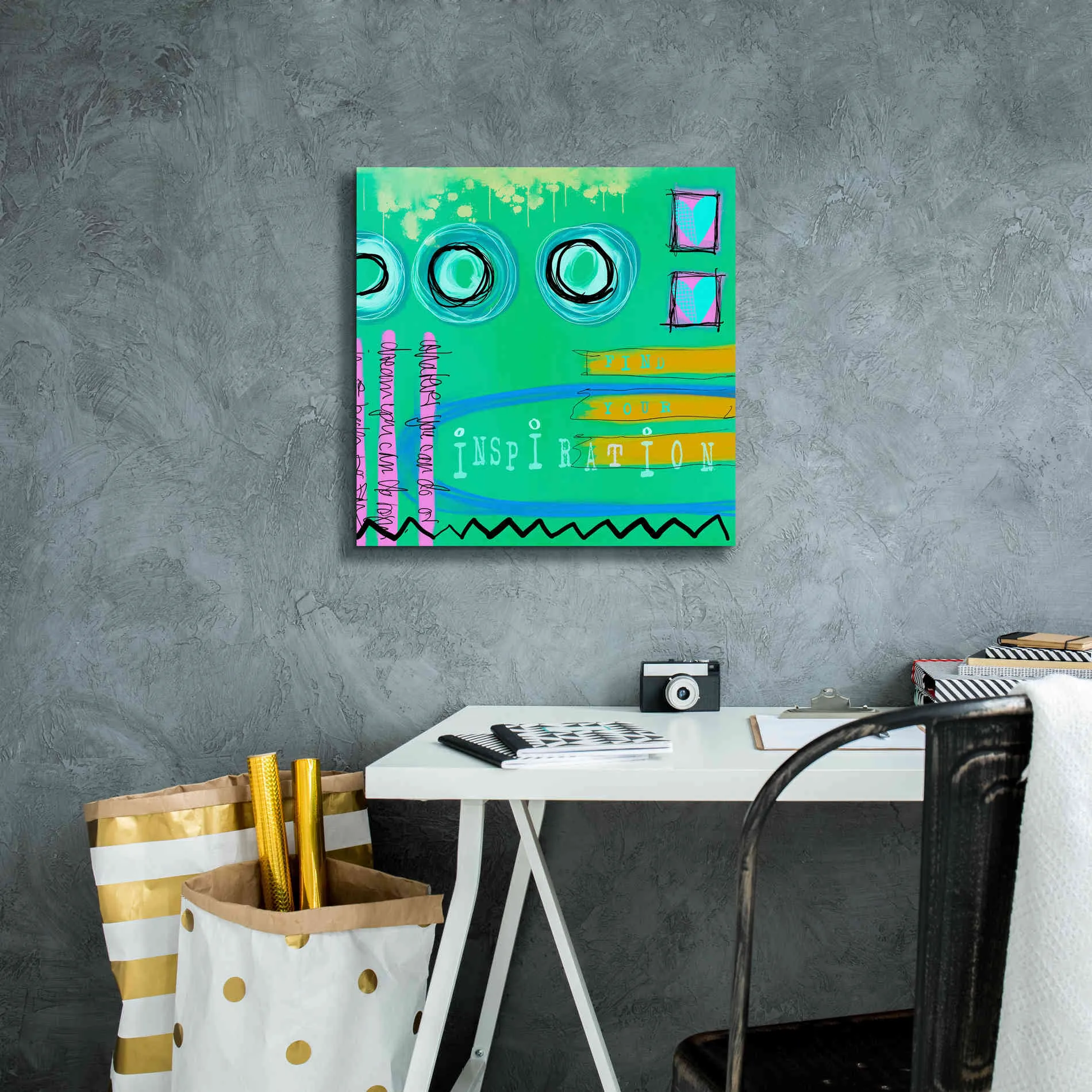 'Abstract Inspiration' by Andrea Haase Giclee Canvas Wall Art