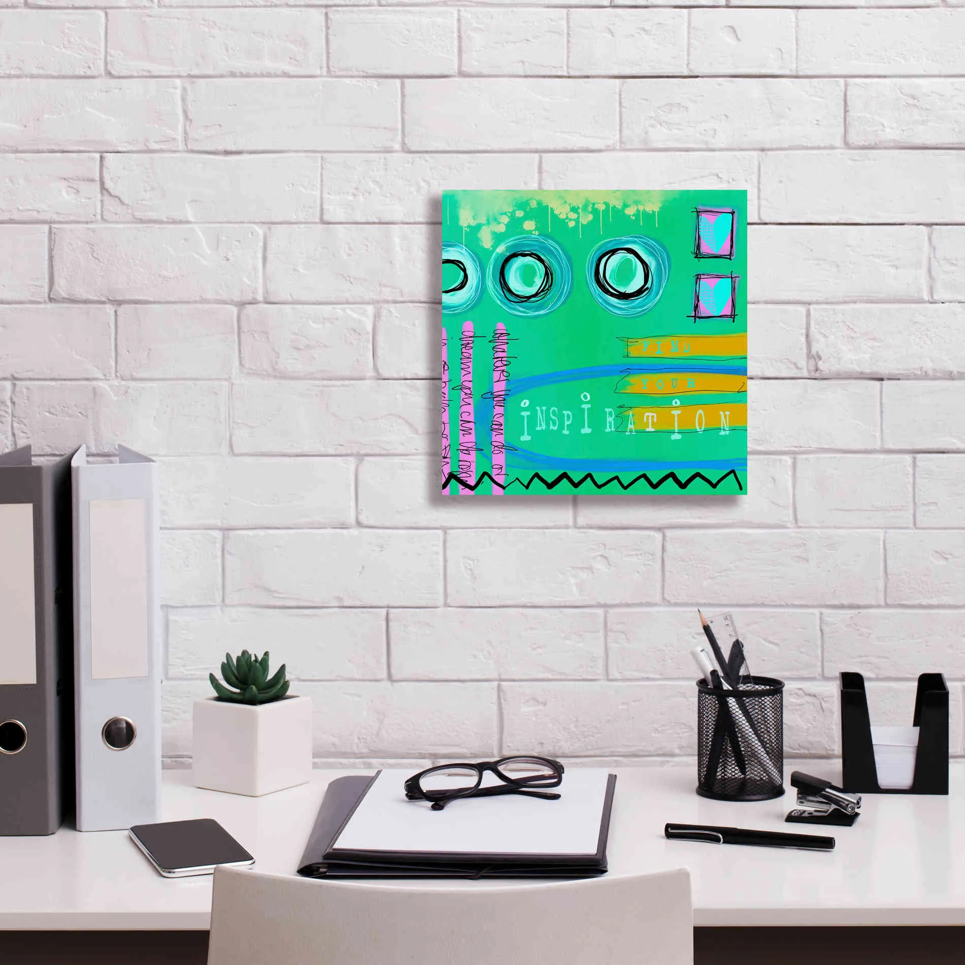 'Abstract Inspiration' by Andrea Haase Giclee Canvas Wall Art