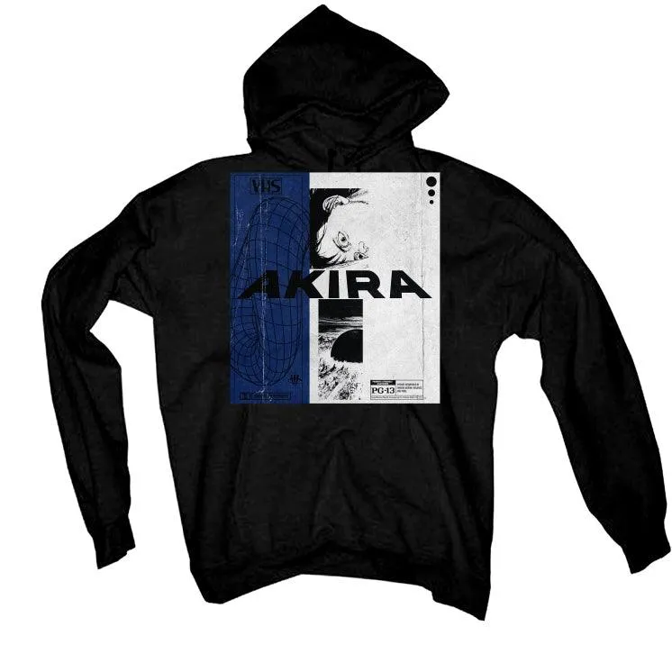 Air Jordan 1 “Dark Marina Blue” Black T-Shirt (AK)