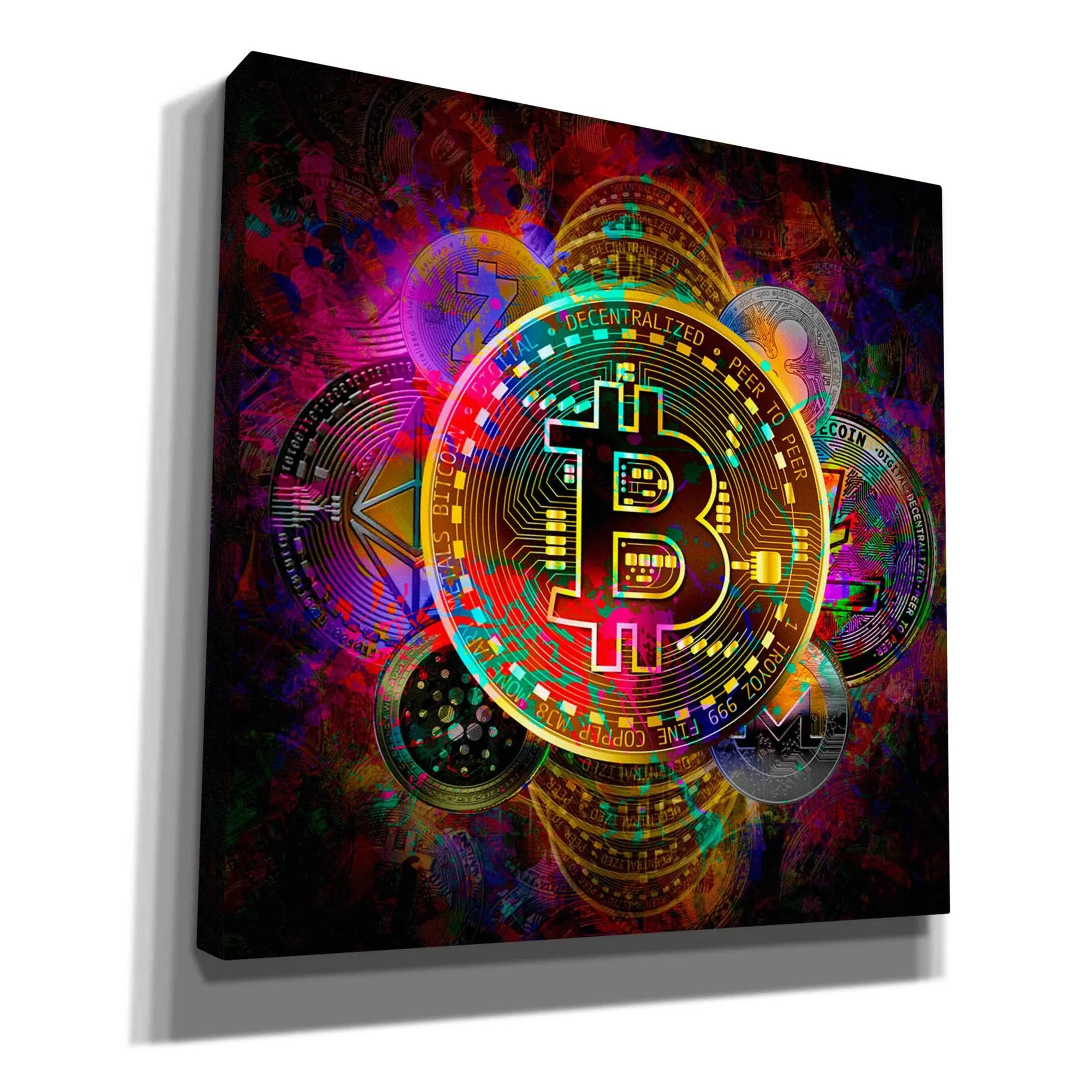 'All Coins,' Canvas Wall Art