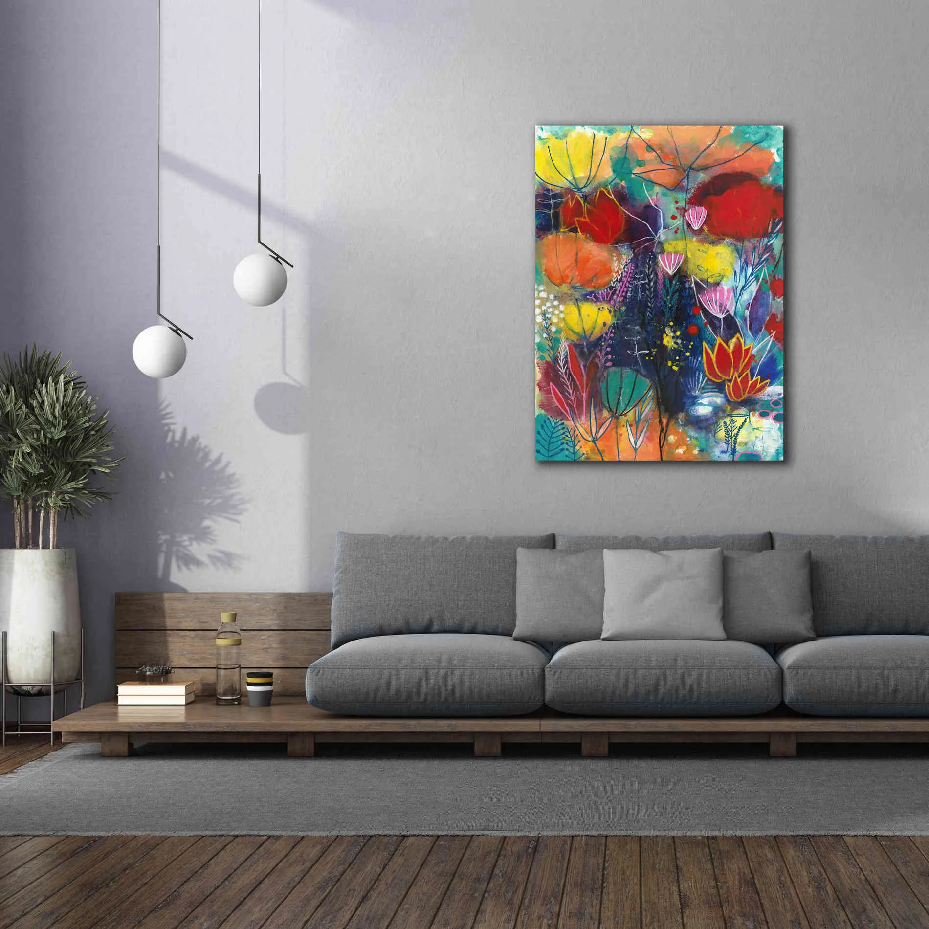 'All You Need is a Garden by Corina Capri Giclee Canvas Wall Art