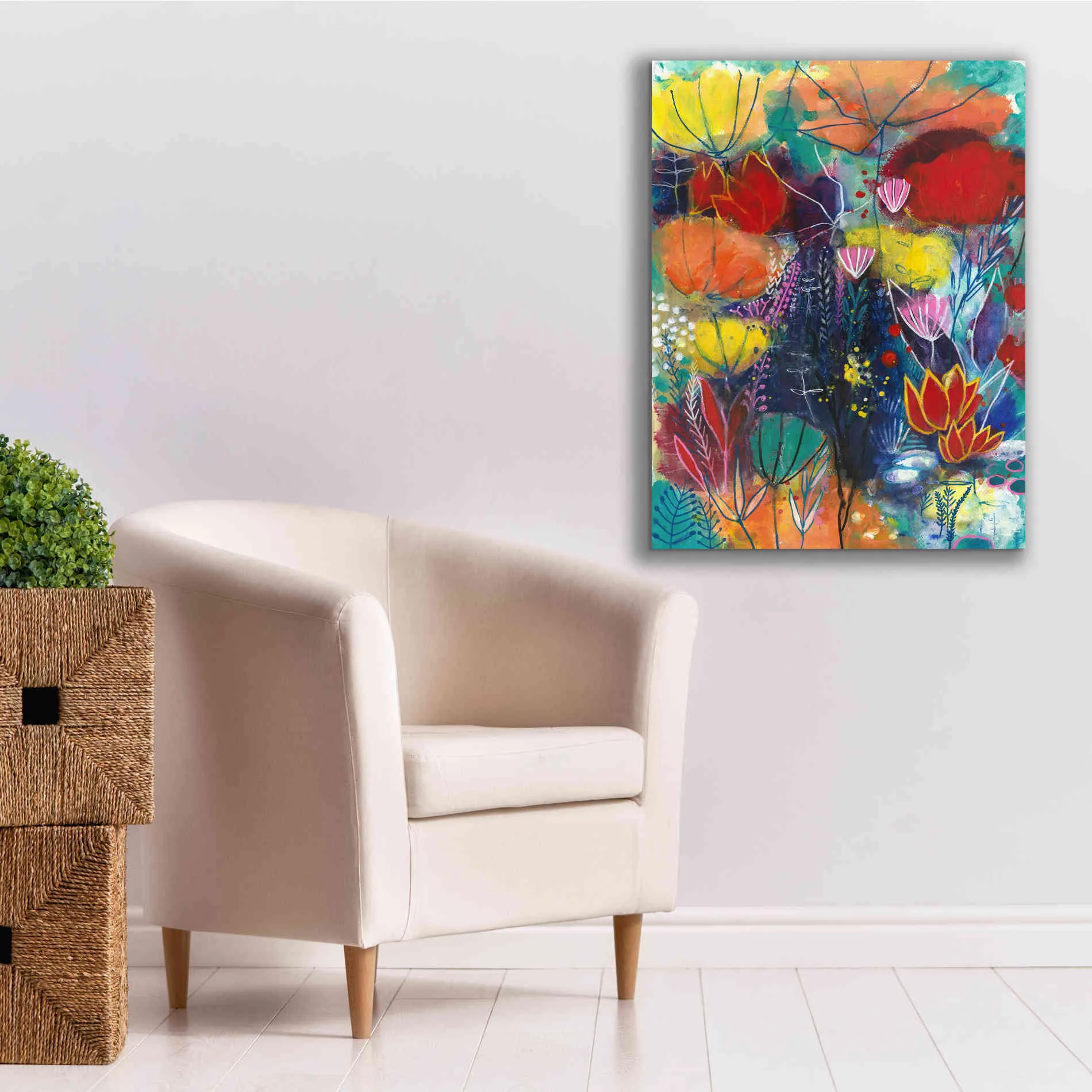 'All You Need is a Garden by Corina Capri Giclee Canvas Wall Art