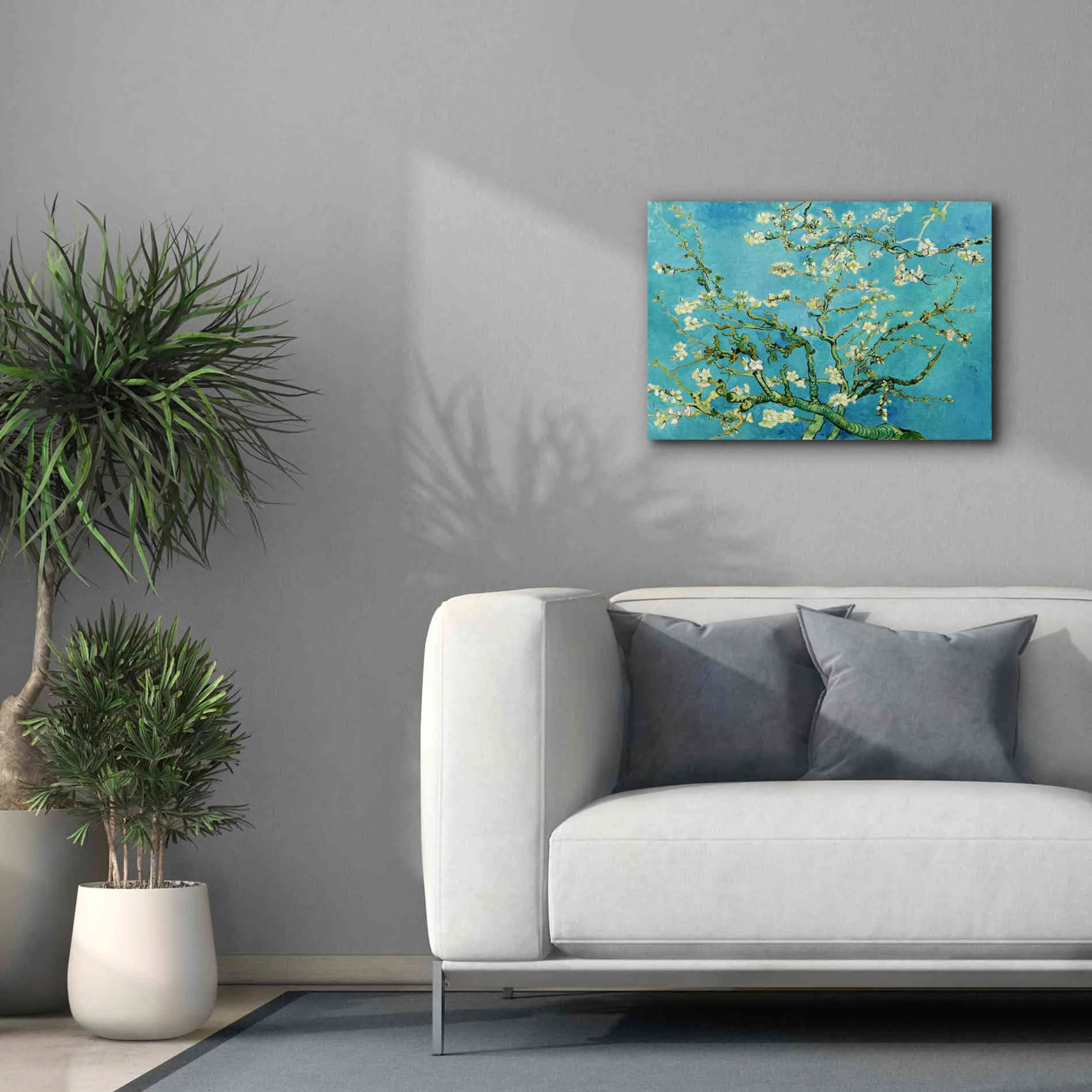 'Almond Blossoms' by Vincent Van Gogh, Canvas Wall Art