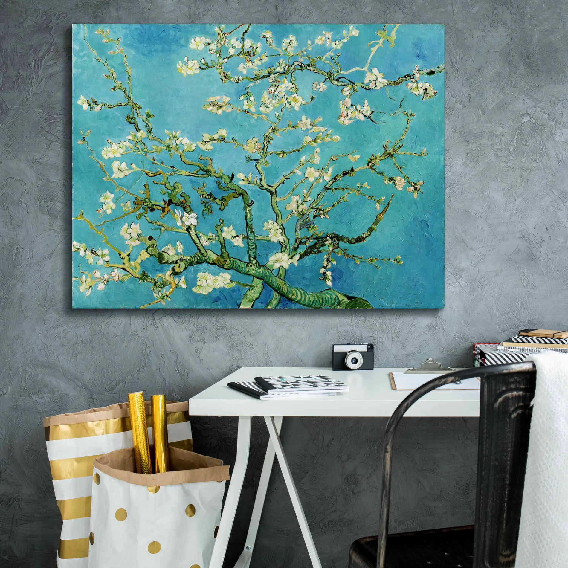 'Almond Blossoms' by Vincent Van Gogh, Canvas Wall Art