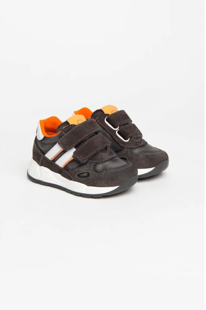 Art. I023910M/137 Sneakers Baby da Bimbo in Pelle e Camoscio