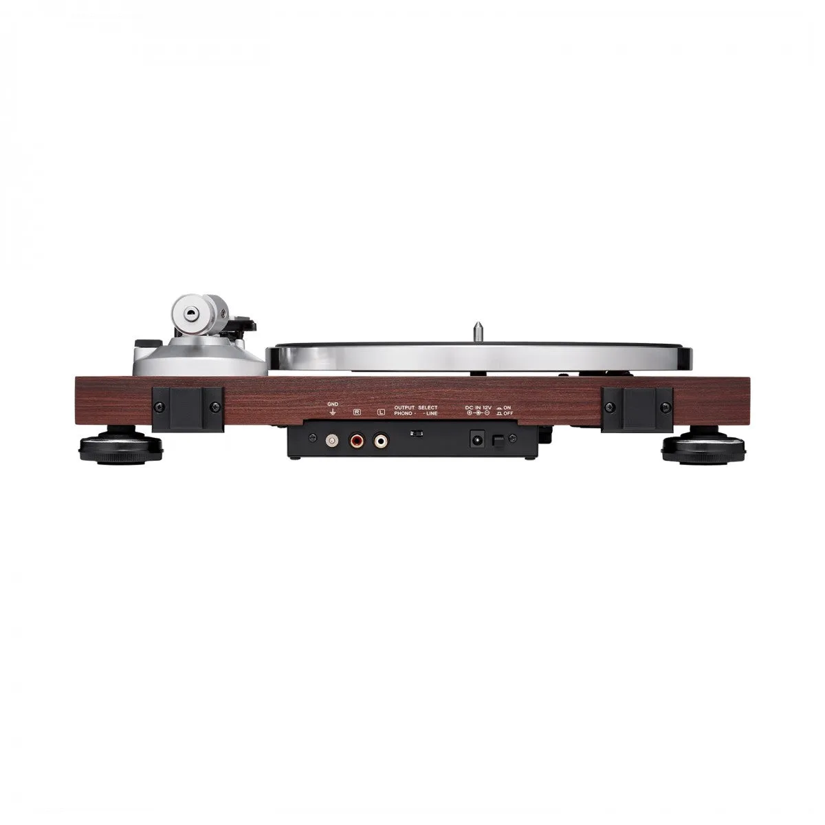 Audio Technica ATLPW50BTRW Turntable Bluetooth Manual Belt Drive Wood Base Rosewood