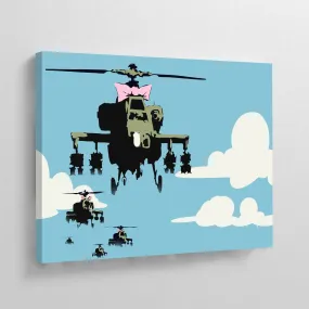 Banksy Helicopter