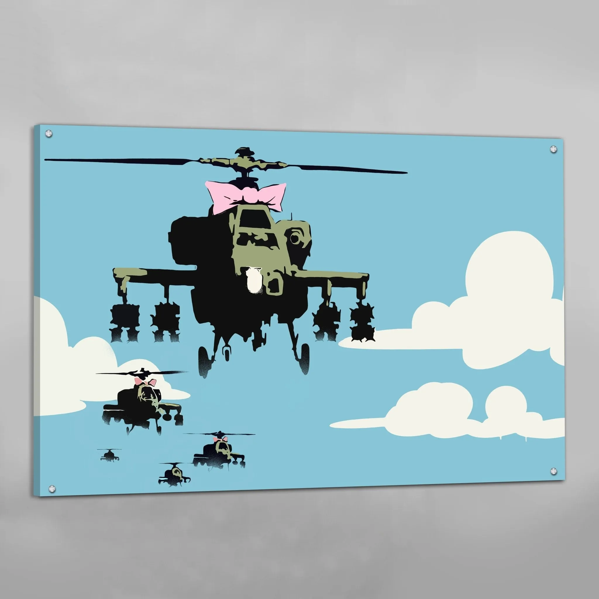 Banksy Helicopter