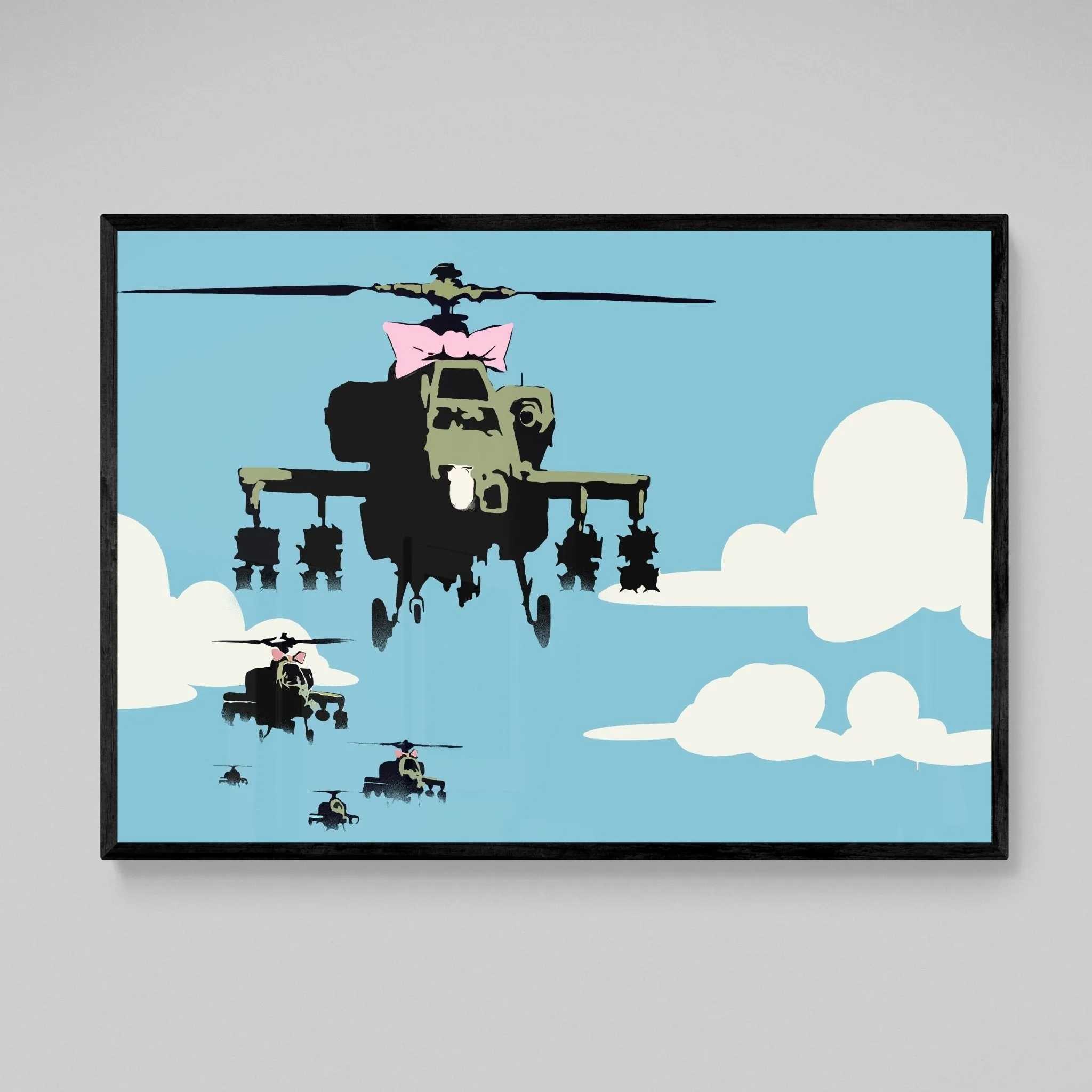 Banksy Helicopter