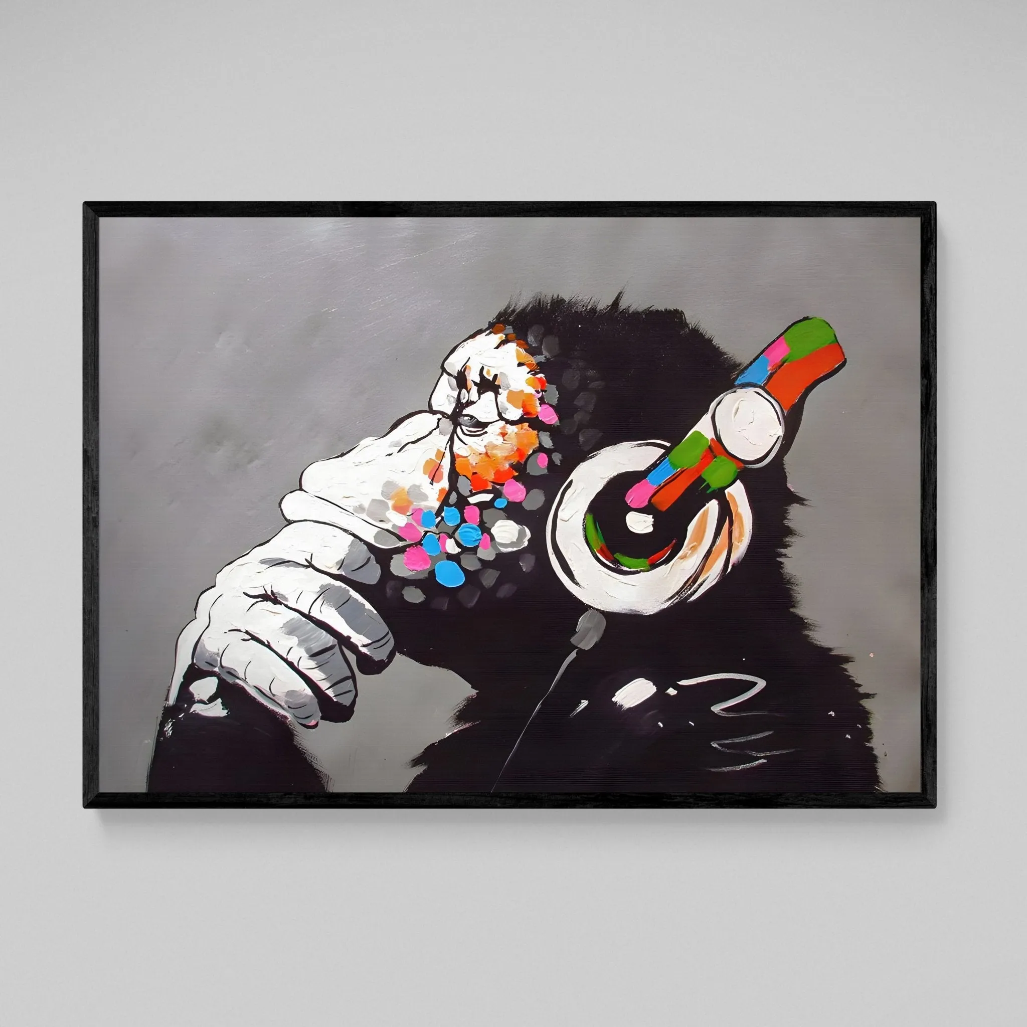 Banksy Monkey