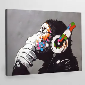 Banksy Monkey