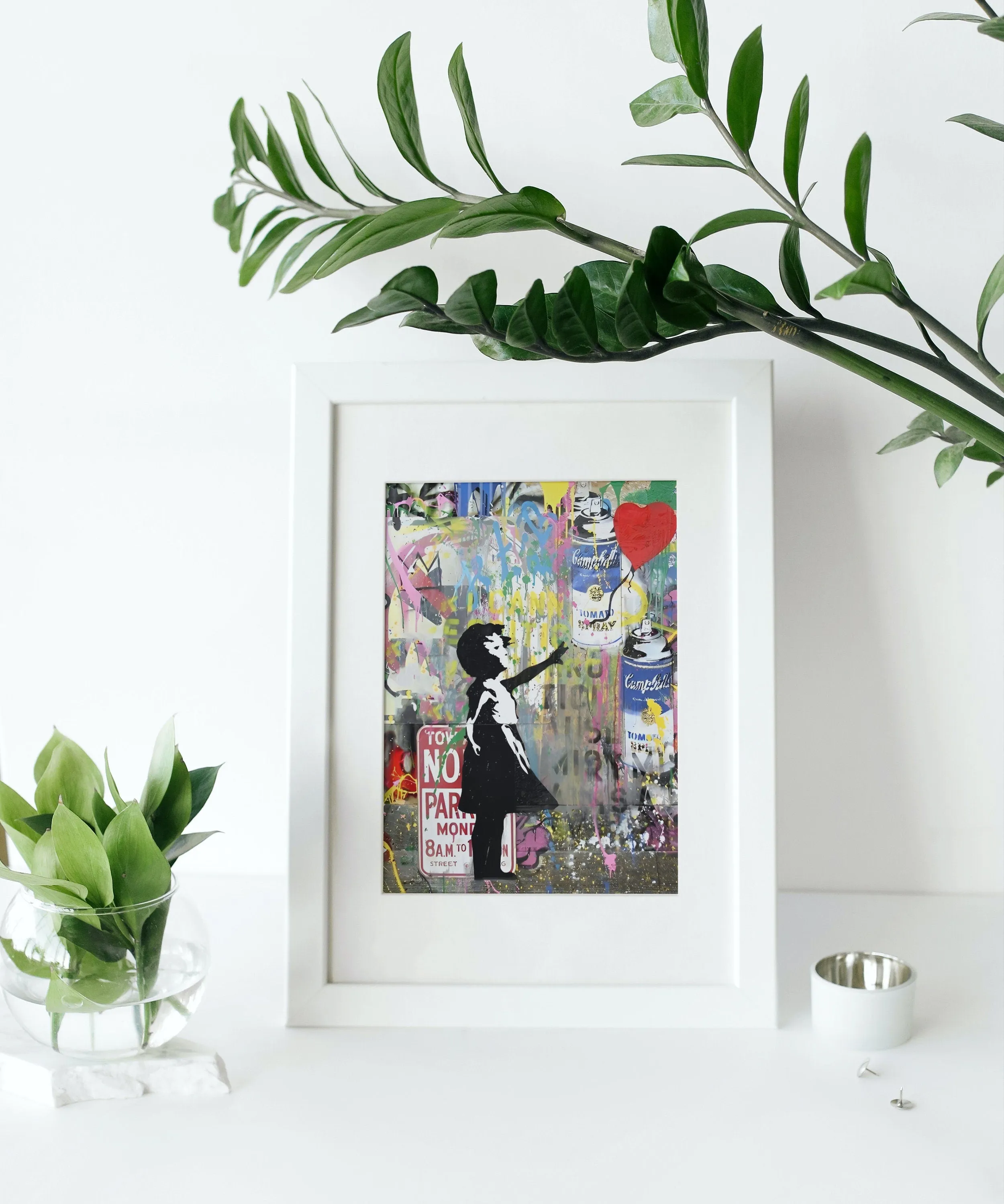 Banksy Print Girl With Balloon INSTANT DOWNLOAD Art Prints, Graffiti Print, Banksy Wall Décor, Pop Art Wall Art Print, Colorful Wall Art, Fine Art