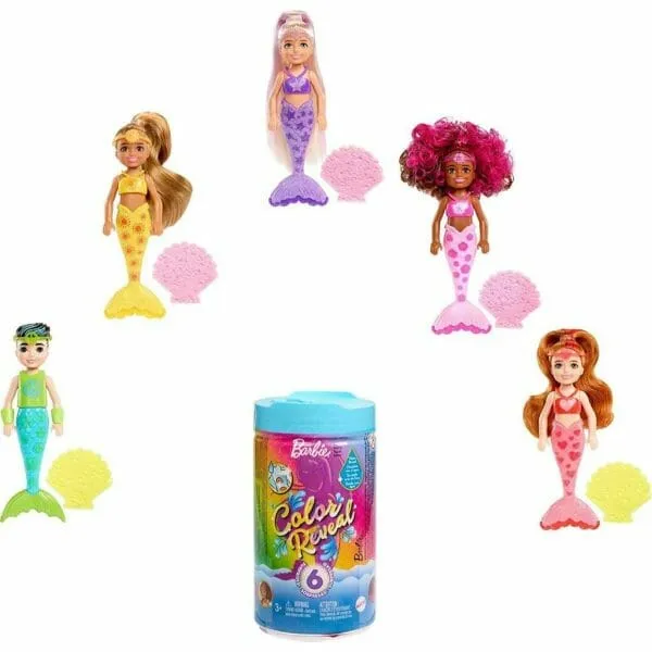 Barbie Colour Reveal Doll Chelsea Mermaid Series