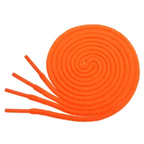 Birch's Round 3/16" Thick Shoelaces - Neon Orange