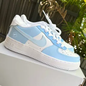 Blue Color Block Custom Air Force 1