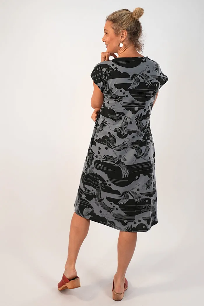 Bobby Dress Birdy Black/Platinum