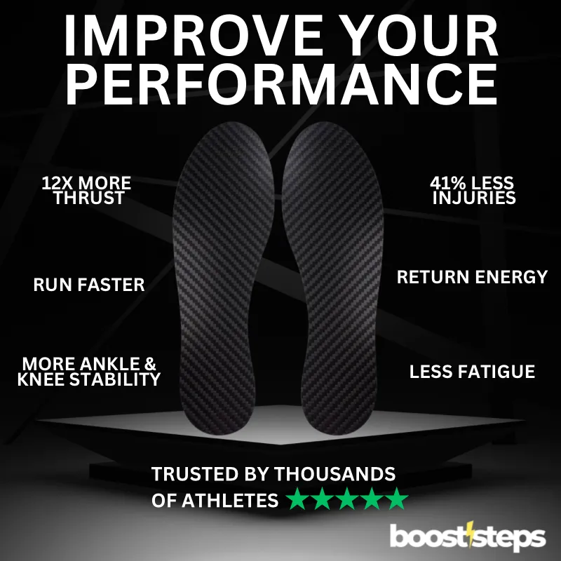 Booststeps Pro - Carbon Fiber Insoles