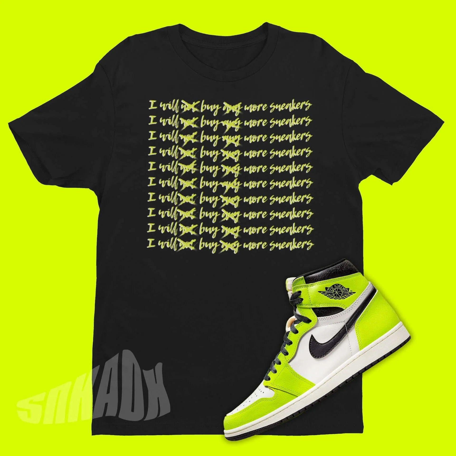 Buy More Sneakers Shirt To Match Air Jordan 1 Visionaire