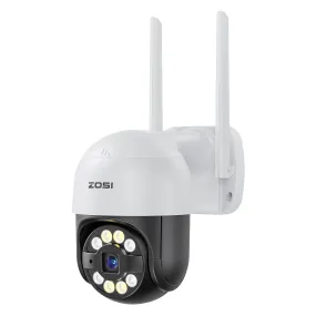 C289 3MP Pan-Tilt WiFi Security Camera   Optional 64GB SD Card