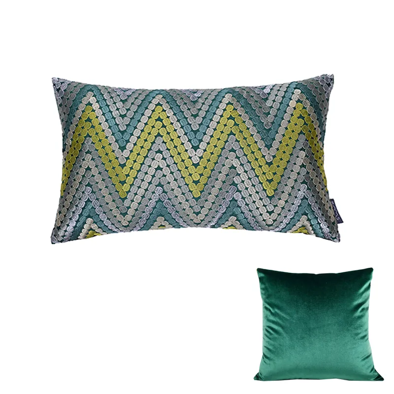 Chevron Pattern Throw Cushions