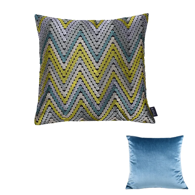 Chevron Pattern Throw Cushions