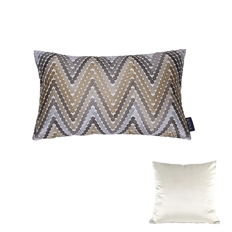 Chevron Pattern Throw Cushions