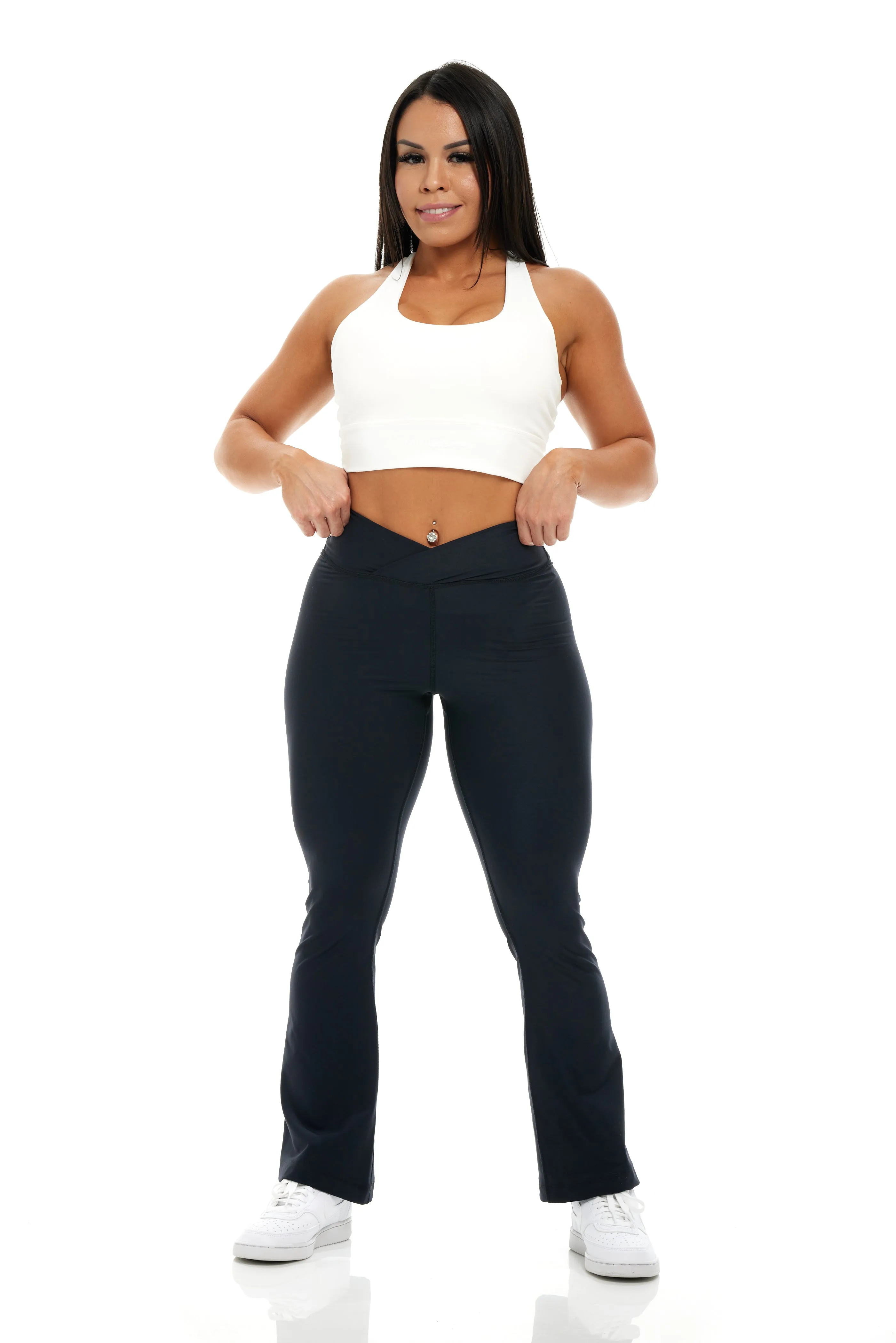 Curve-V X Flare Leggings