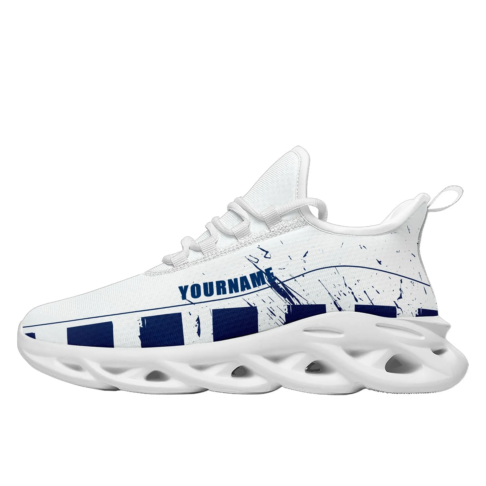 Custom Blue White Indianapolis Maxsoul Shoes Personalized Sneaker FN003-D020260-14 Custom Online