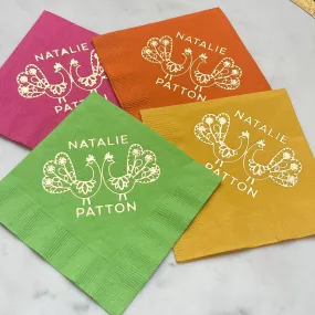 Custom Colorful 3 Ply Event Napkins