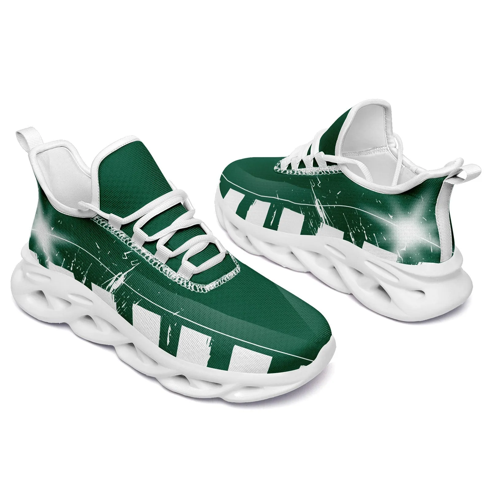 Custom Green White New York Maxsoul Shoes Personalized Sneaker FN003-D020260-28 Custom Online