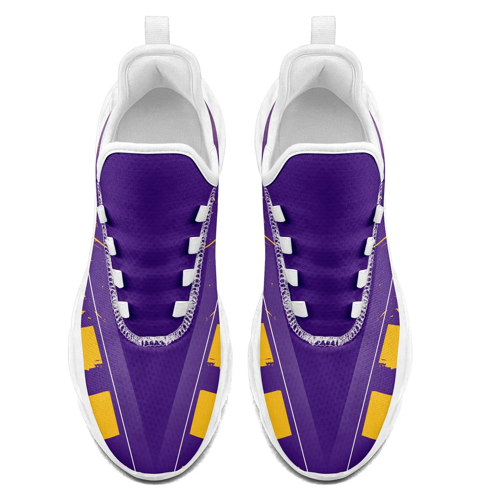 Custom Purple Yellow Minnesota Maxsoul Shoes Personalized Sneaker FN003-D020260-17 Custom Online