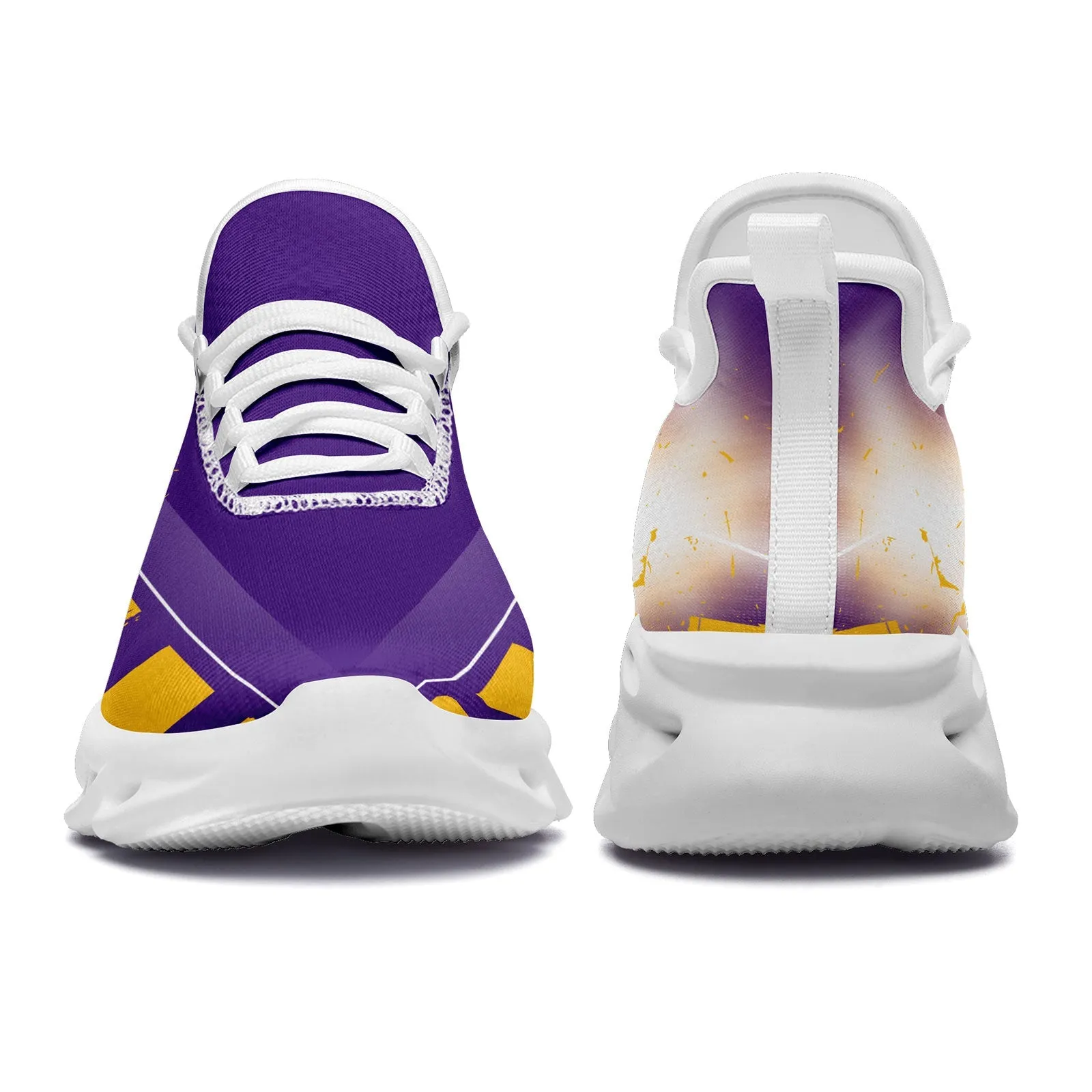 Custom Purple Yellow Minnesota Maxsoul Shoes Personalized Sneaker FN003-D020260-17 Custom Online