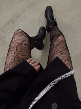 Designer Noir Stockings