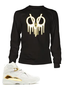 Drake Tribute Graphic T Shirt to Match Retro Air Jordan 8 OVO Shoe