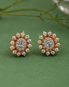 Eli Cz Stud Earrings