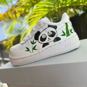 Final Sale-Baby Panda Custom Air Force 1