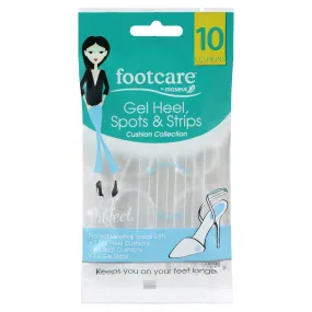 Gel Heel Spots & Strips, 10 pack