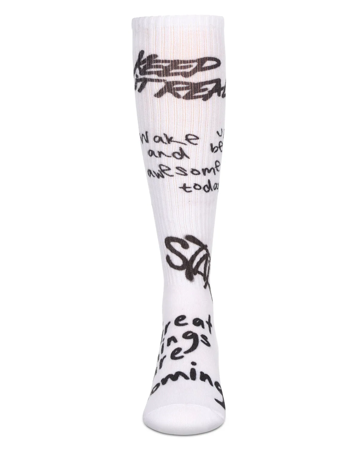 Girls' Graffiti Knee High Socks