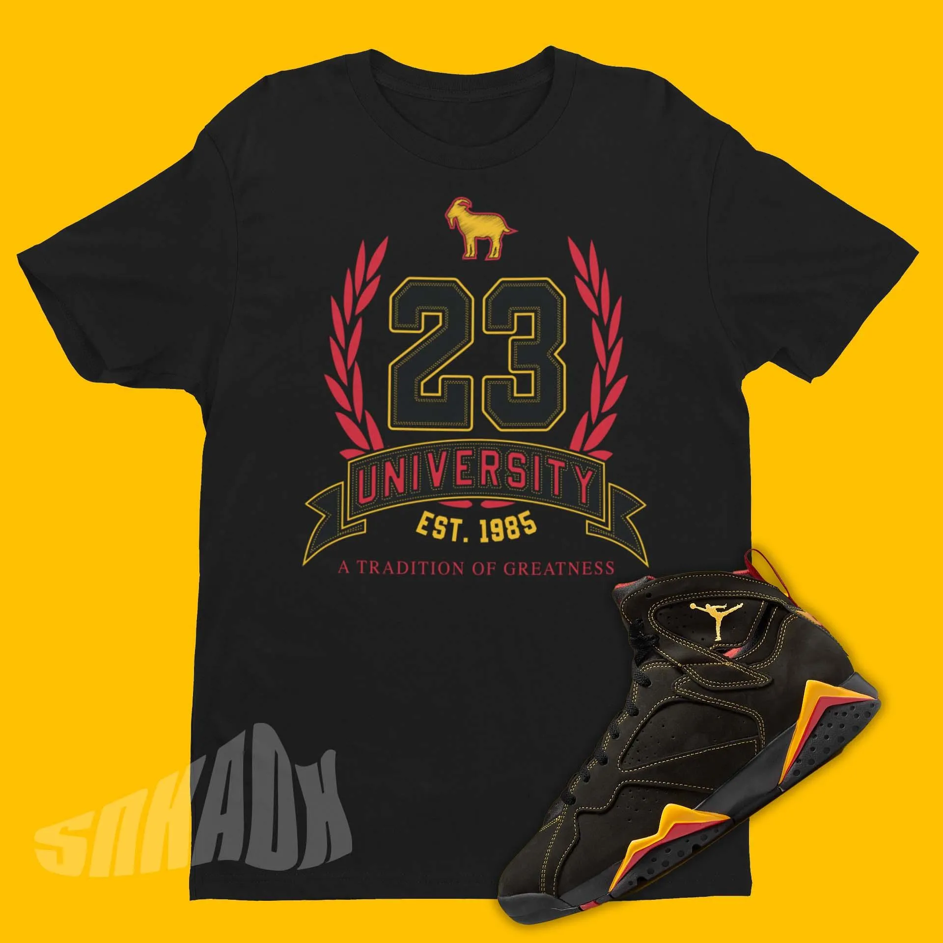 Greatest Of All Time Shirt To Match Air Jordan 7 Citrus