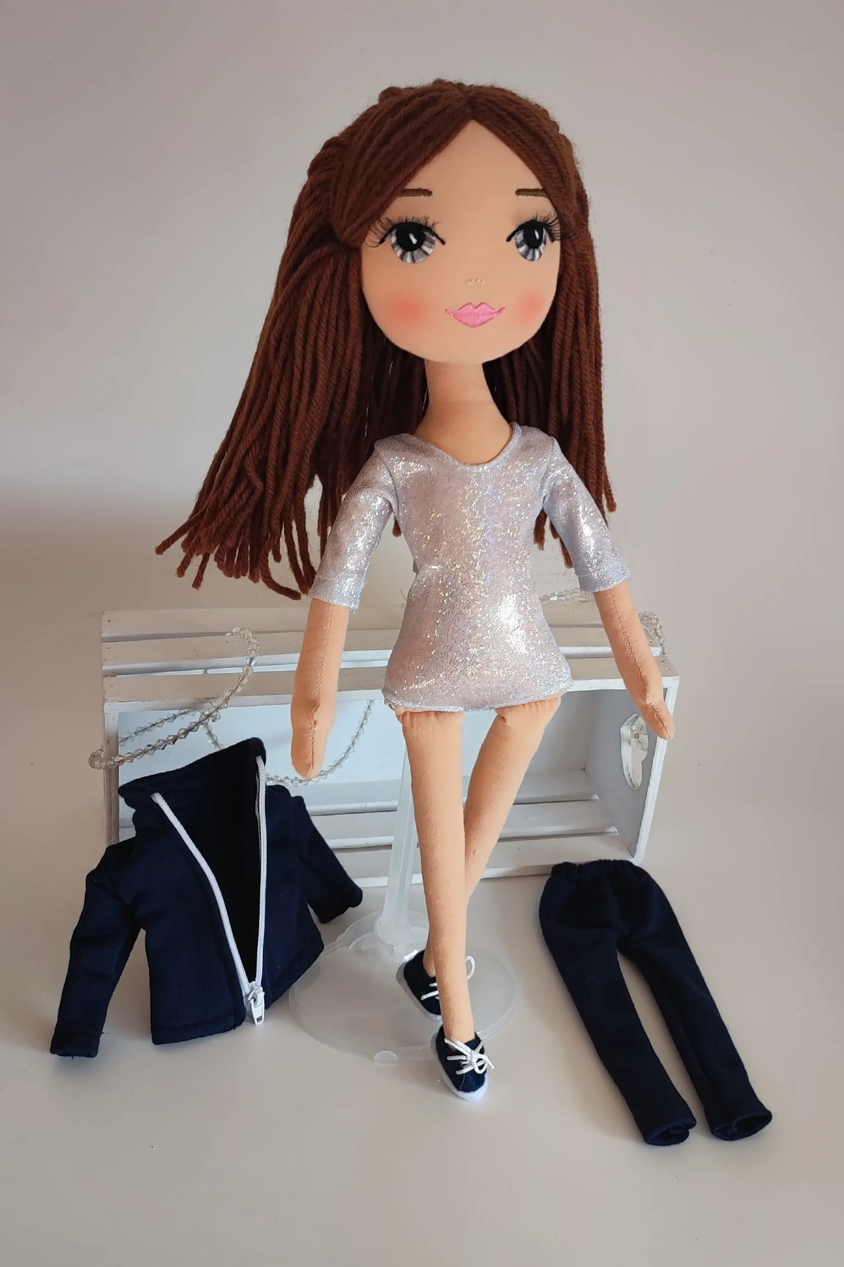 Gymnast Doll Tracksuit