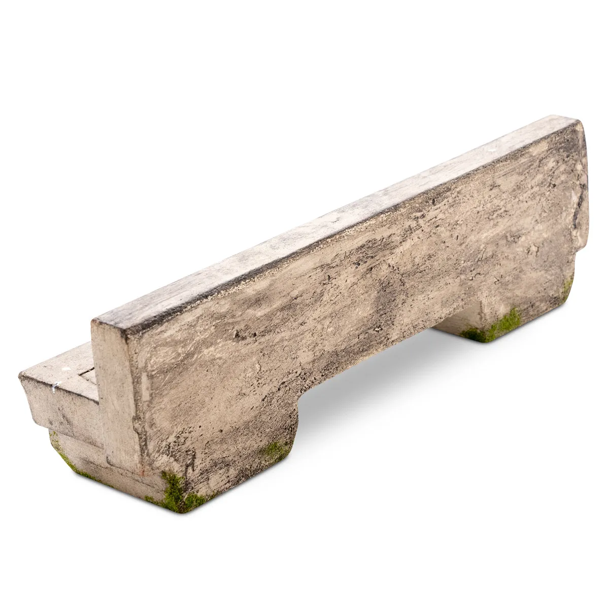 High Level Ramps Fingerboard Ramp - Cement Bench w/ Graffiti