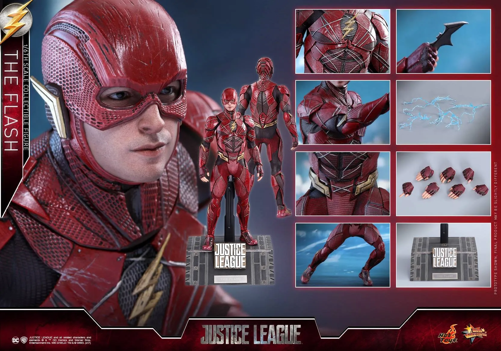 Hot Toys - MMS448 - Justice League - Flash