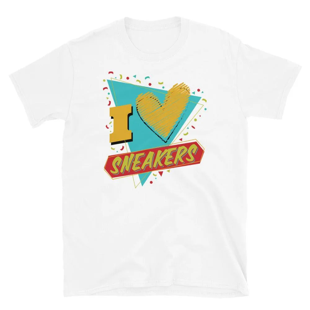 I Love Sneakers Shirt To Match FroSkate Nike SB Dunk High All Love No Hate