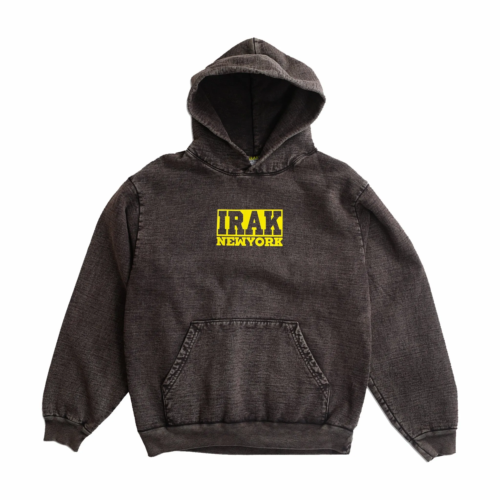 IRAK Logos Hoody (Cocoa Mineral Wash)